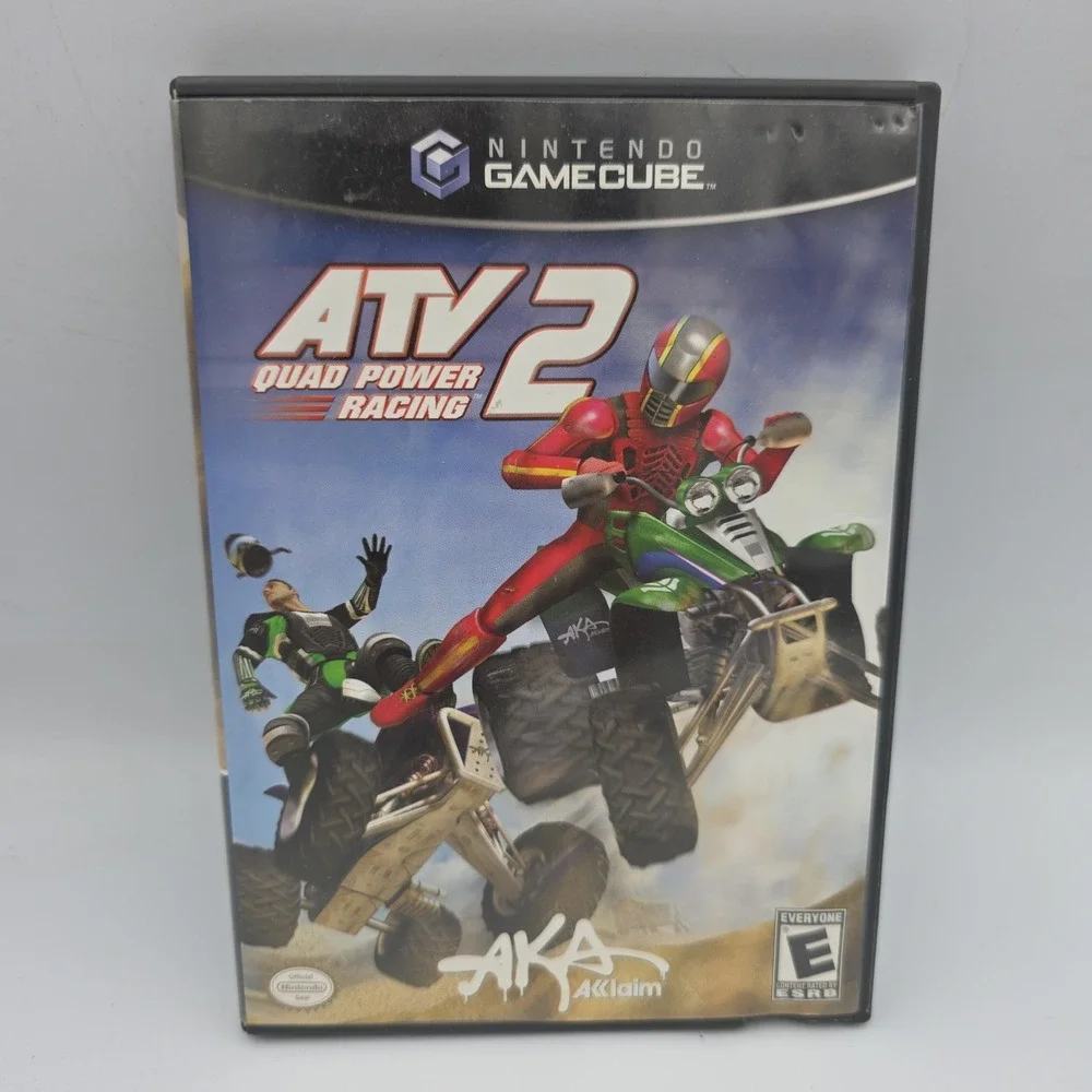 ATV Quad Power Racing 2 Nintendo GameCube Complete CIB Mint Disc Tested Working